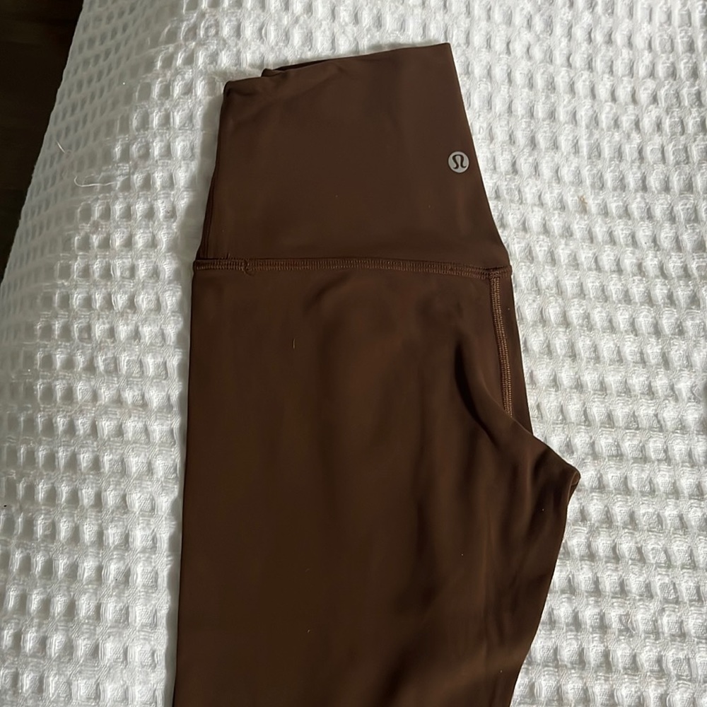 Align leggings, brown